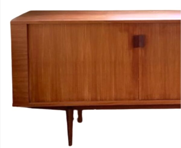 Enfilade vintage scandinave, enfilade en teck des années 60, 70