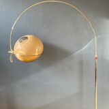 Space Age Mushroom arc floor lamp by GEPO