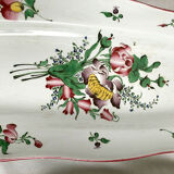 Series of three fish dishes, Lunéville earthenware and Limoges porcelain
