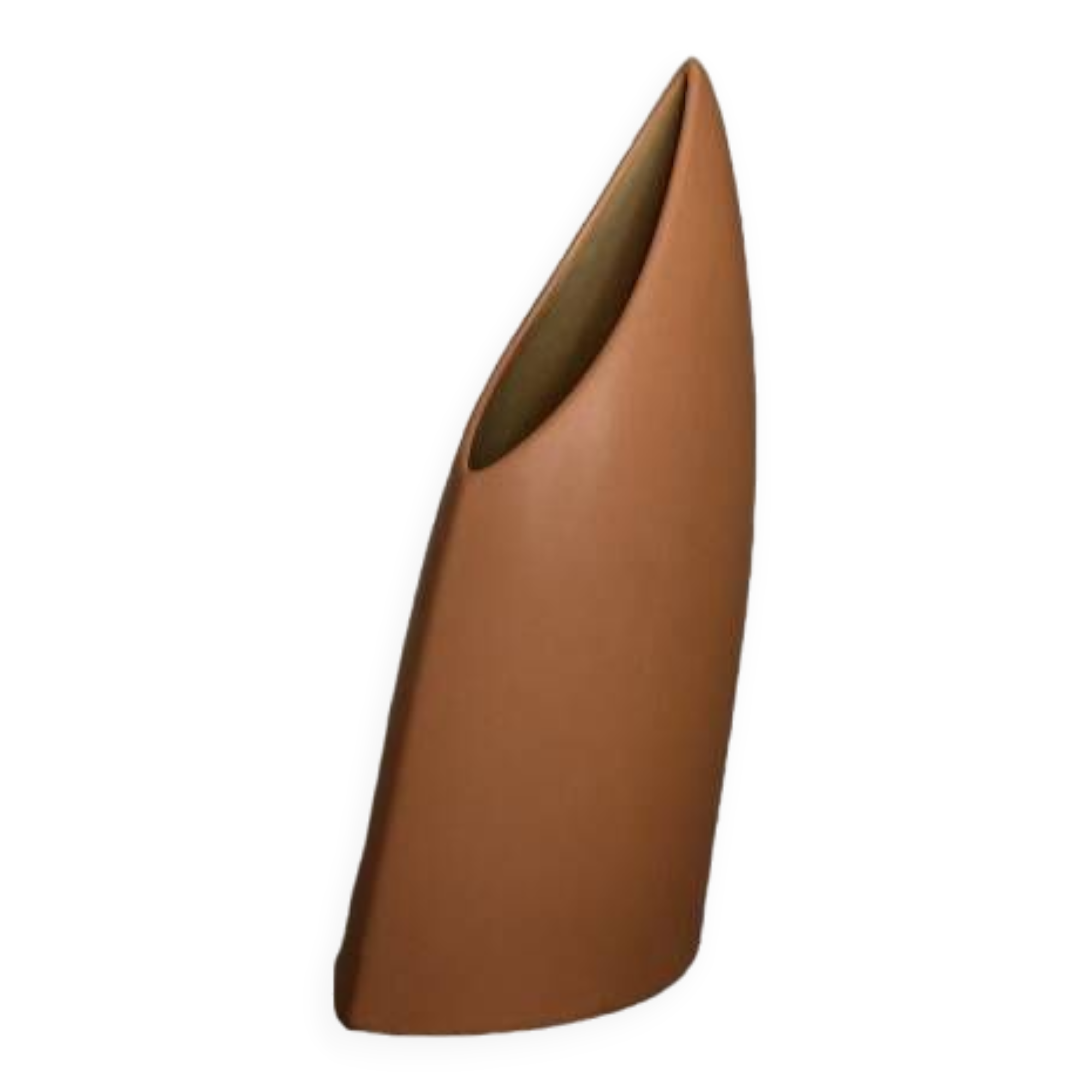 Modern Brick Red Stoneware Vase by Asa Selection, Germany, 1980s
