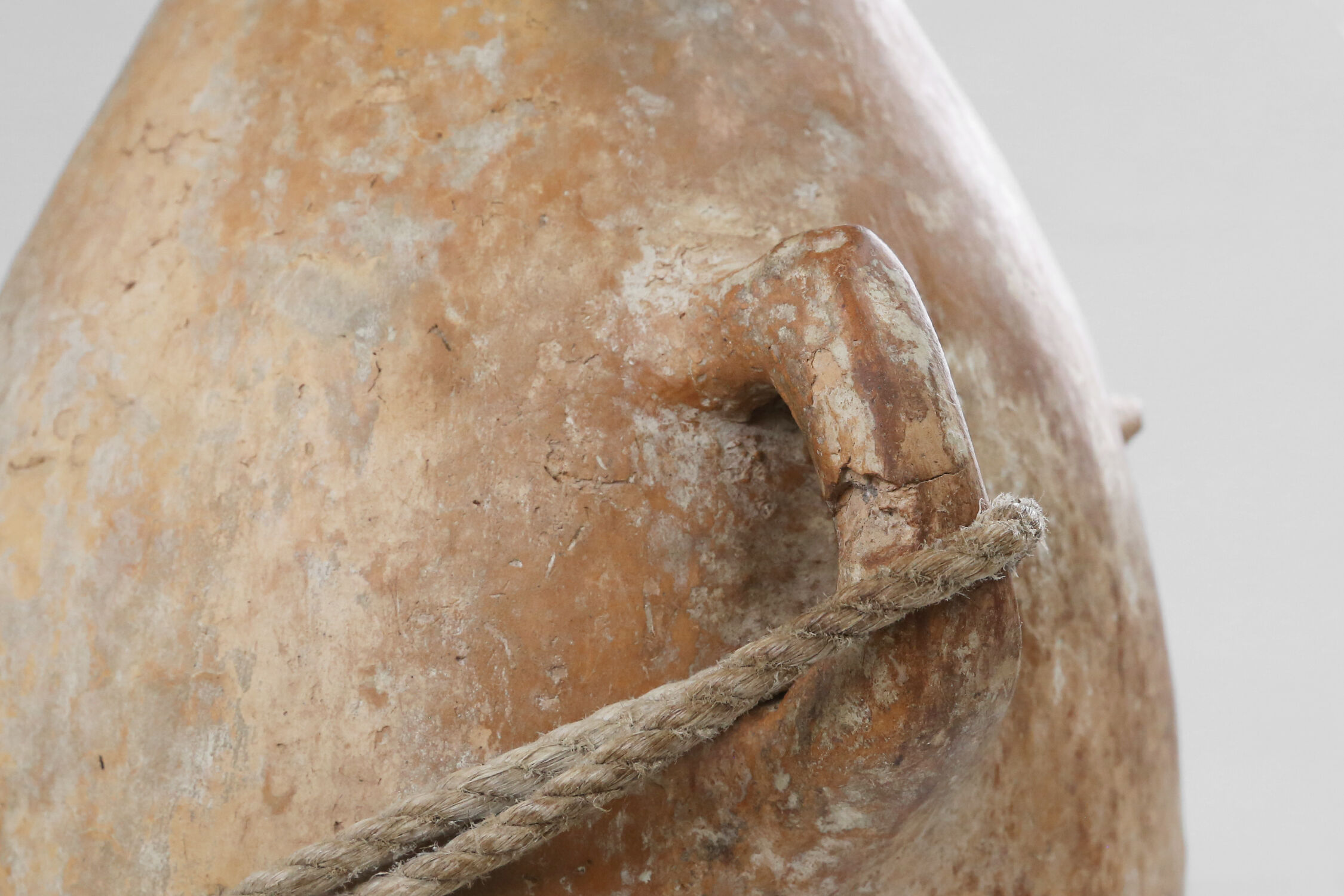 19th century terracotta vase