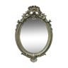 Miroir ovale du XIXème de style Louis XV