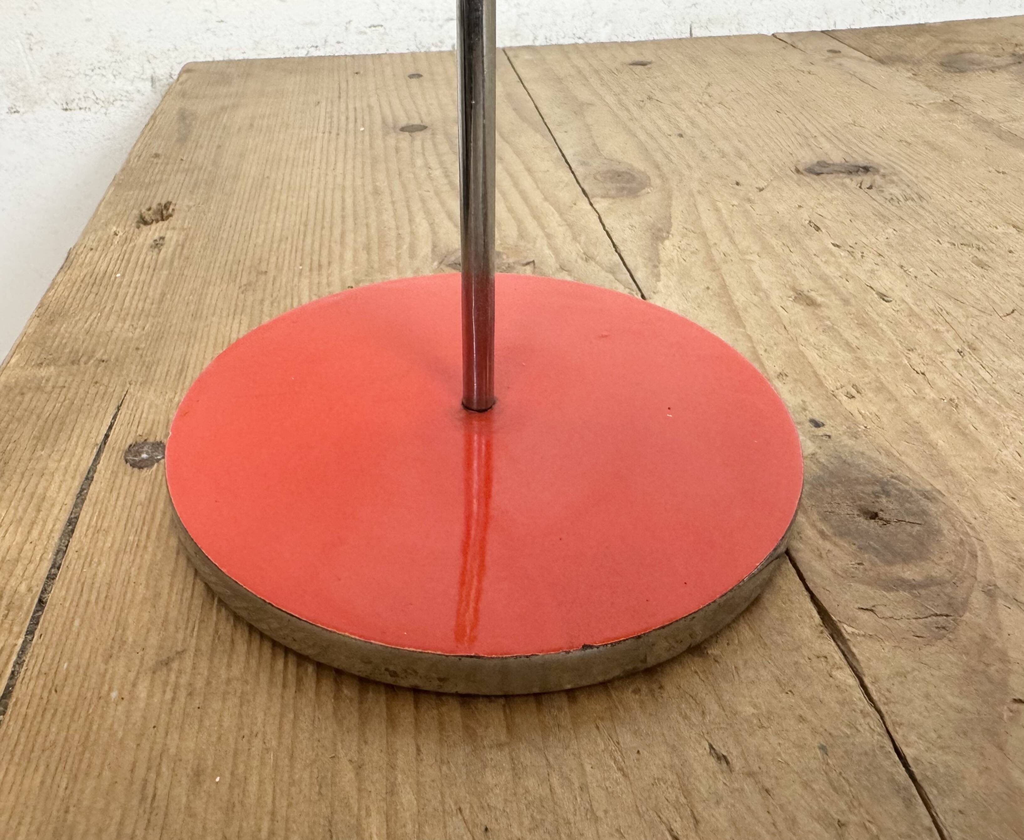 Vintage Red Table Lamp , 1970s