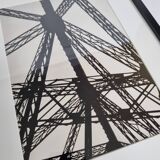 Vintage Black and White Photograph from the 70s/80s, Industrial Design, framed 32 cm x 42 cm