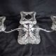 Candlestick in silver metal