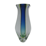 Vase en verre biologique vénitien des années 1950 Murano, réalisé par Arte Nuova Murano et Pustetto et Zanetti, Venise, pour l'Exposition universelle de 1958 à Bruxelles