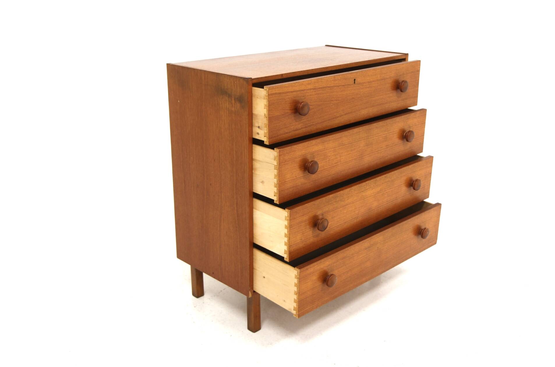 Scandinavian teak chest of drawers, Sweden, 1960