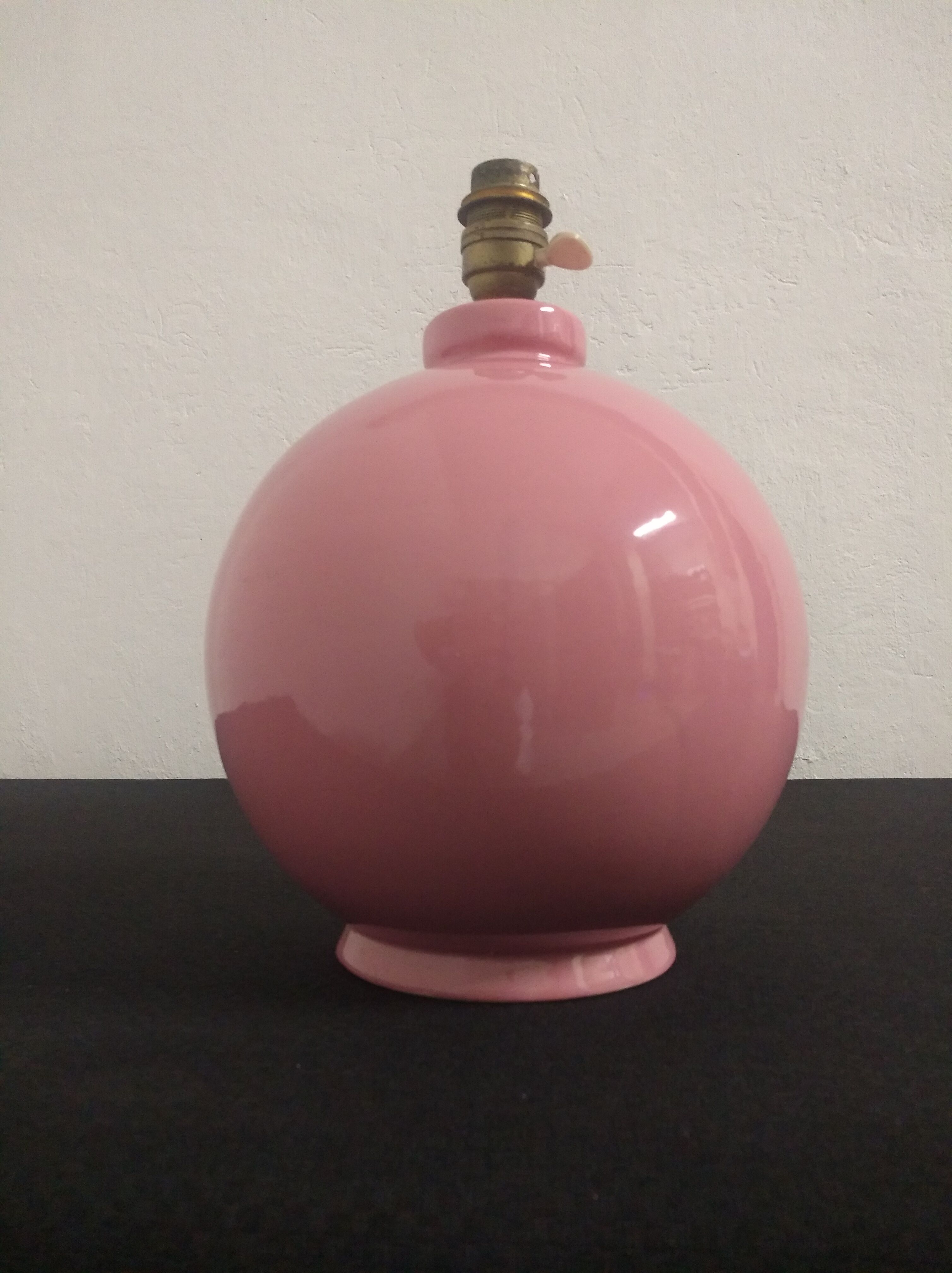 Ceramic ball lamp foot