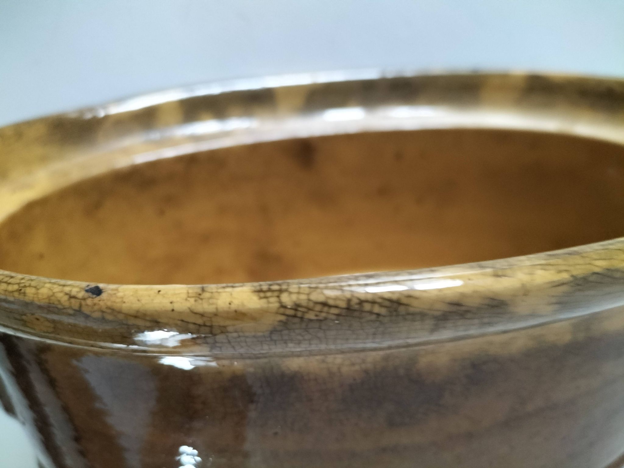 Vintage terrine in glazed earthenware La Bourguignonne n°6
