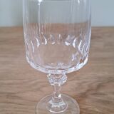 6 verres à pied en cristal
