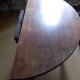 half-moon table