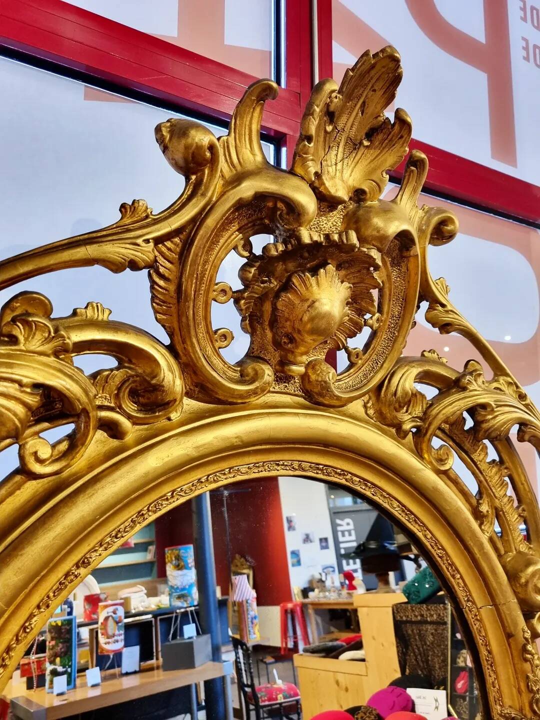 Antique mirror