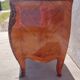 Louis XV style commode, inlaid with rosewood, marble top.