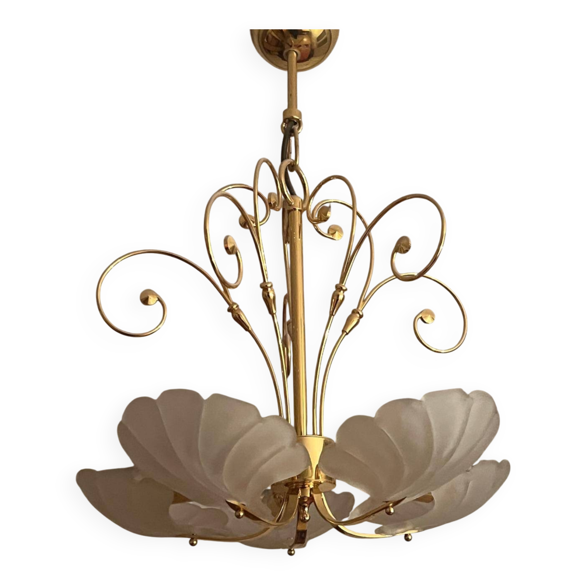 Vintage Murano glass chandelier