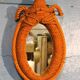 1950s rope wall mirror