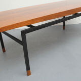 1960s design coffee table in walnut