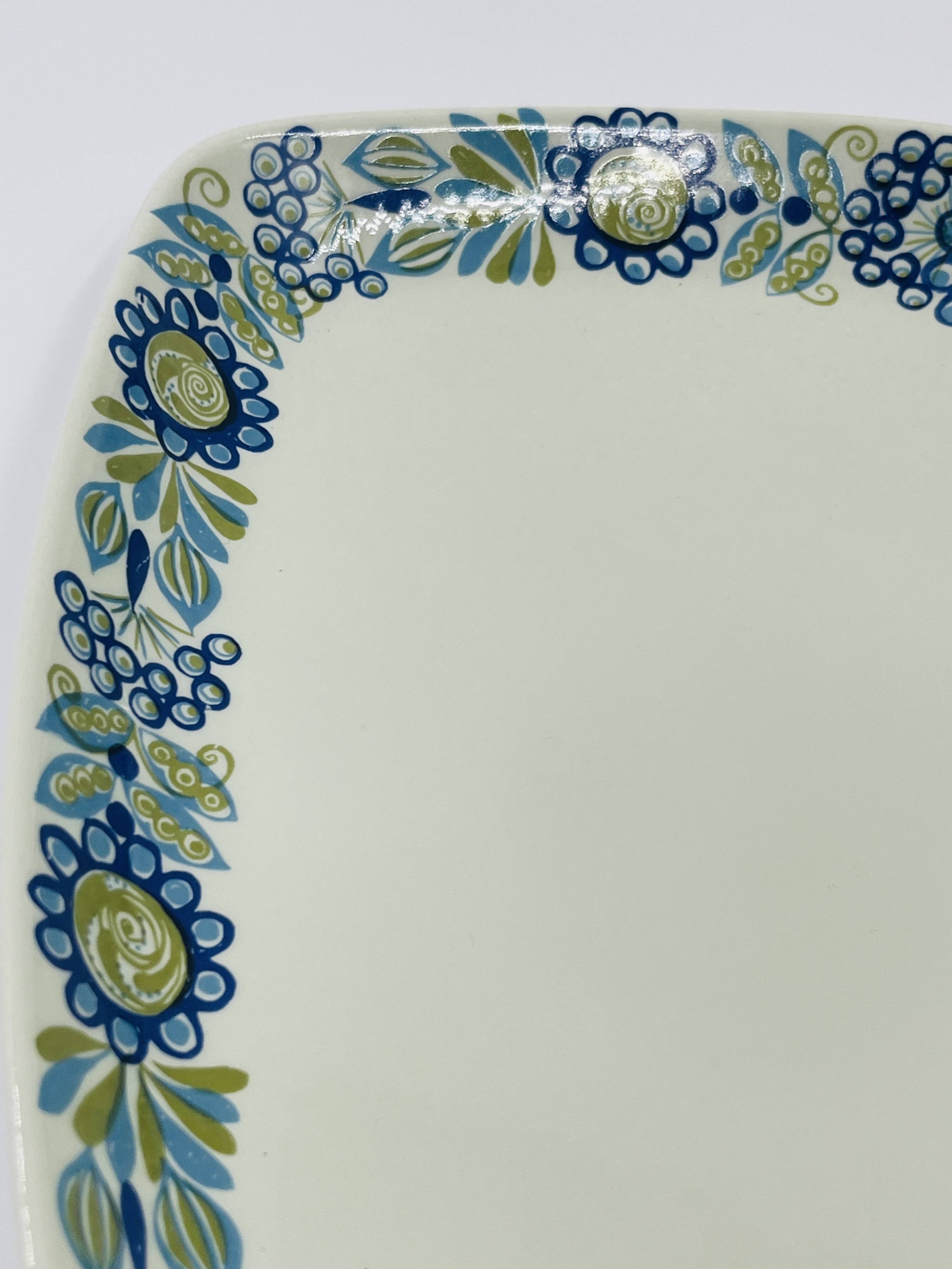 Plat "Tor Viking" Figgjo Norvège – Design 70s