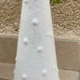 Lot de 3 vases vintage blancs