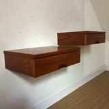 Wall bedside tables