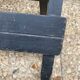 Folding stool in vintage canning