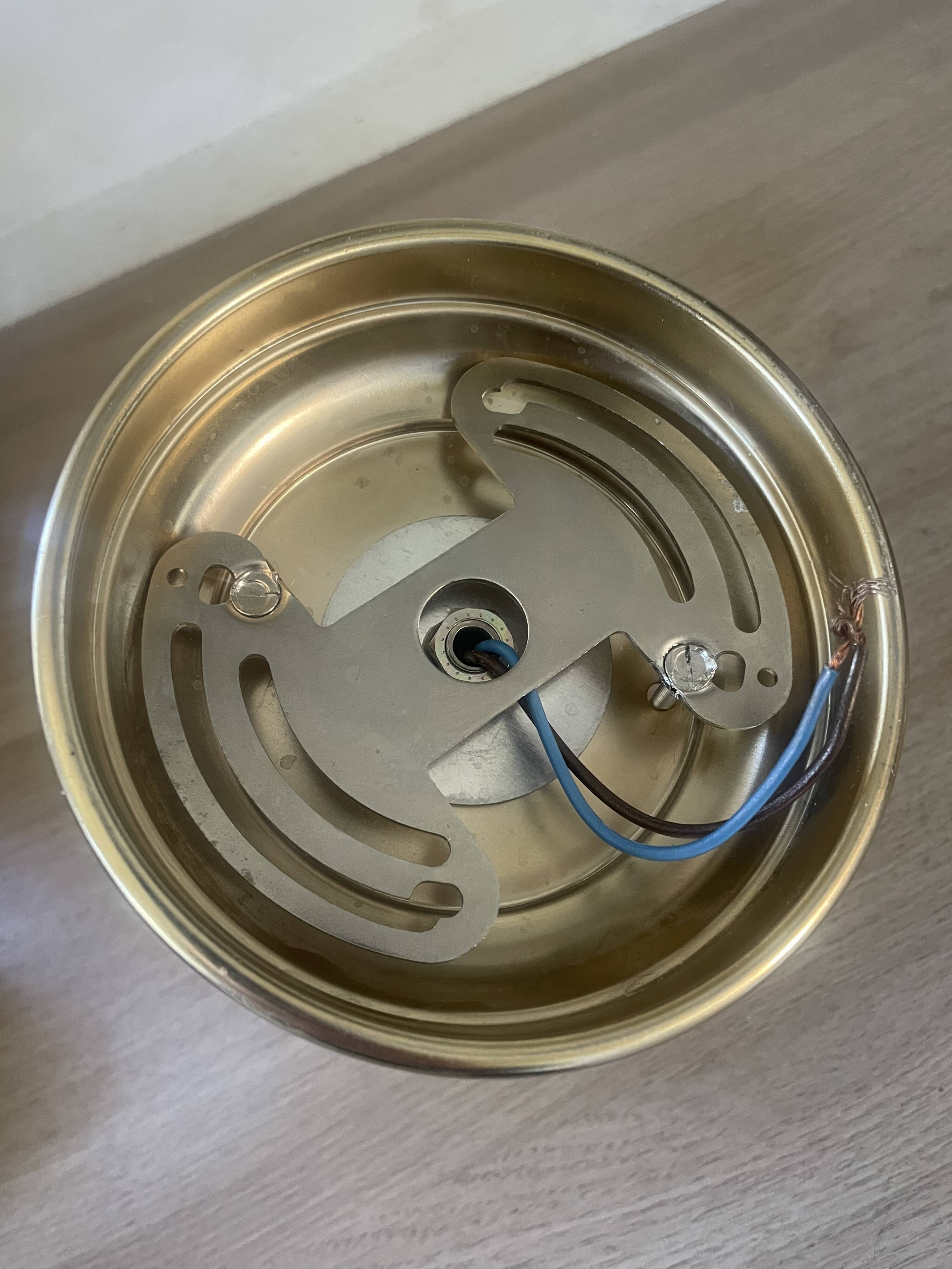 Pair of vintage shell wall lights