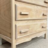 Vintage beech chest of drawers