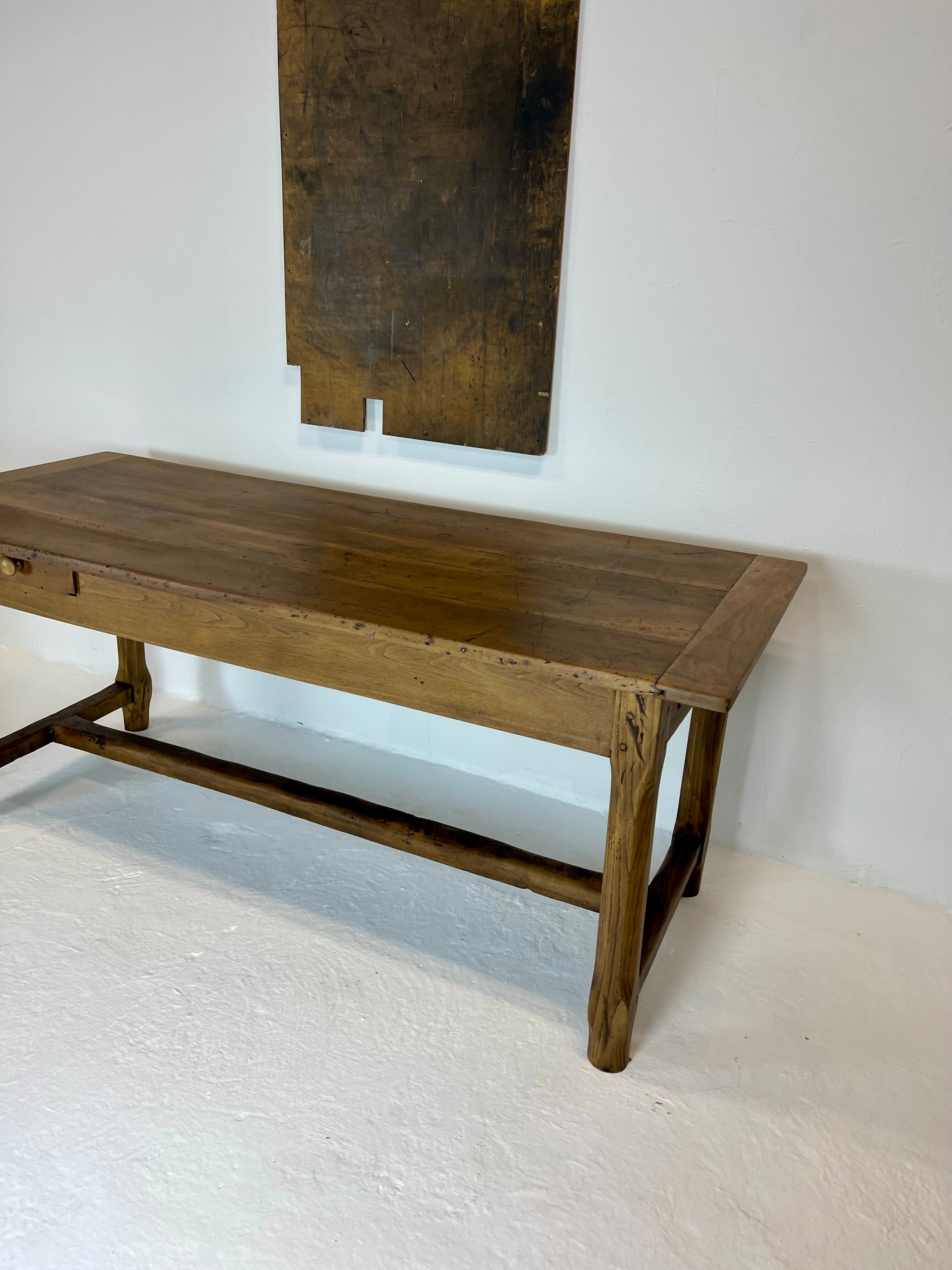 Old oak farmhouse table, 20s