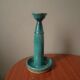 Ceramic candle holder handcrafted candlestick candelabra country decoration