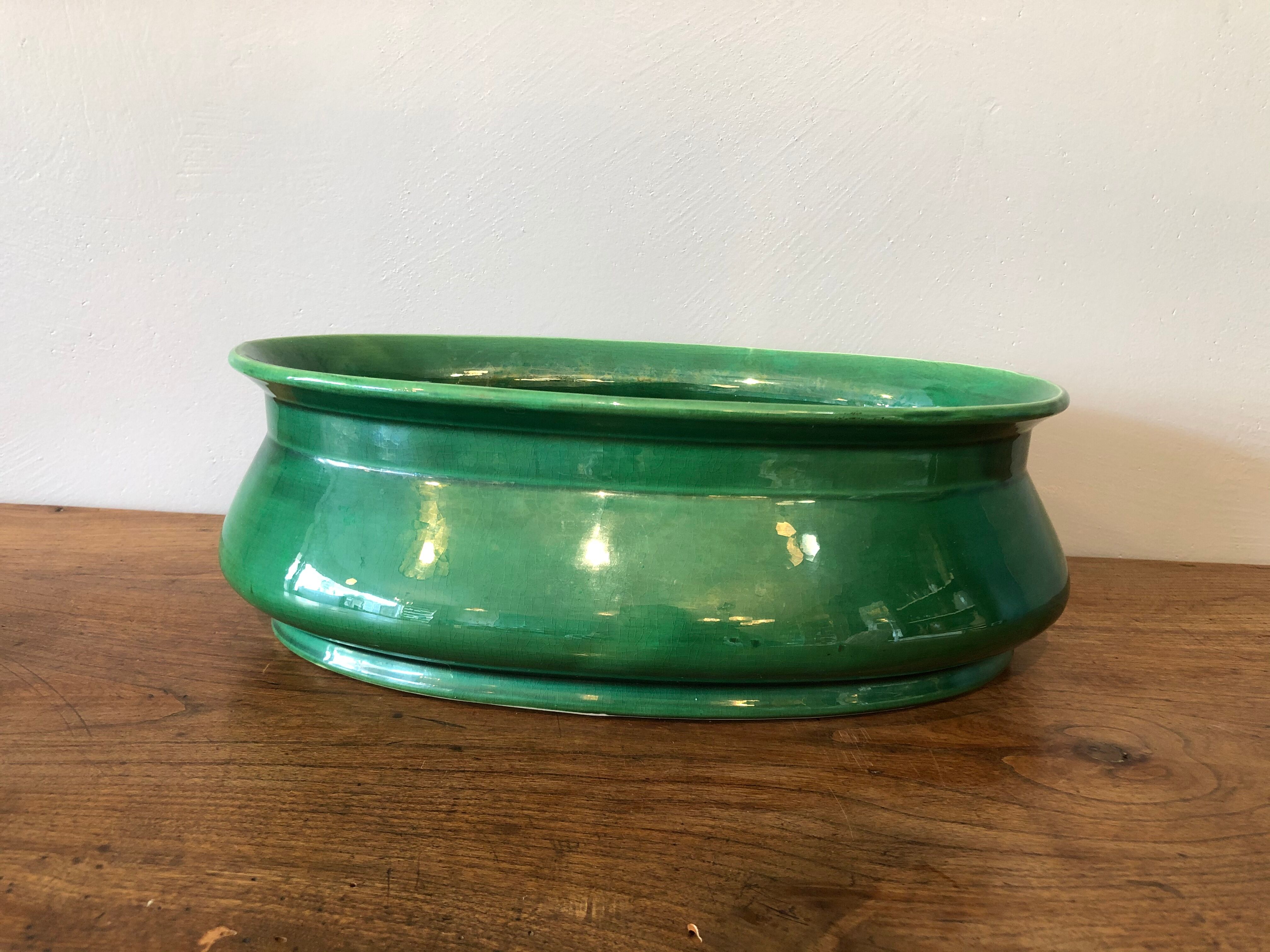 Ancient ceramic planter