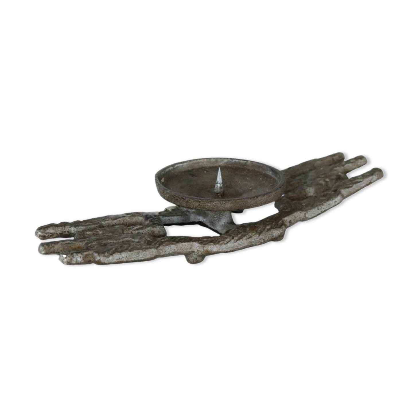 Brutalist candle holder