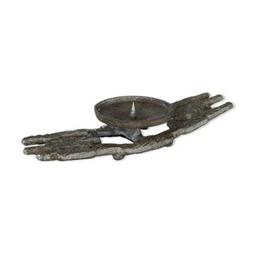 Brutalist candle holder