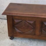 Chest, trunk in old oak