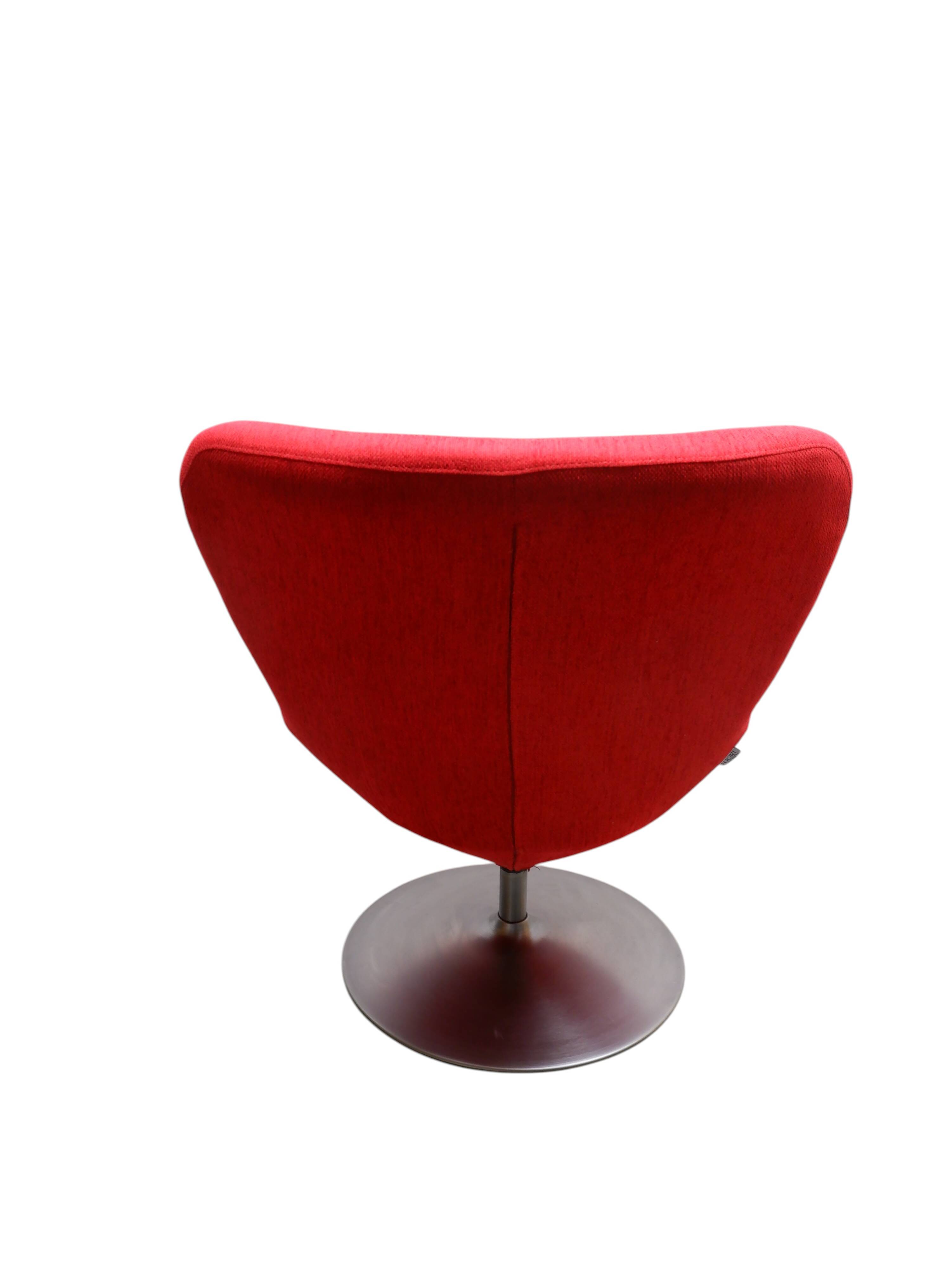 Danish swivel chair by Hjort Knudsen