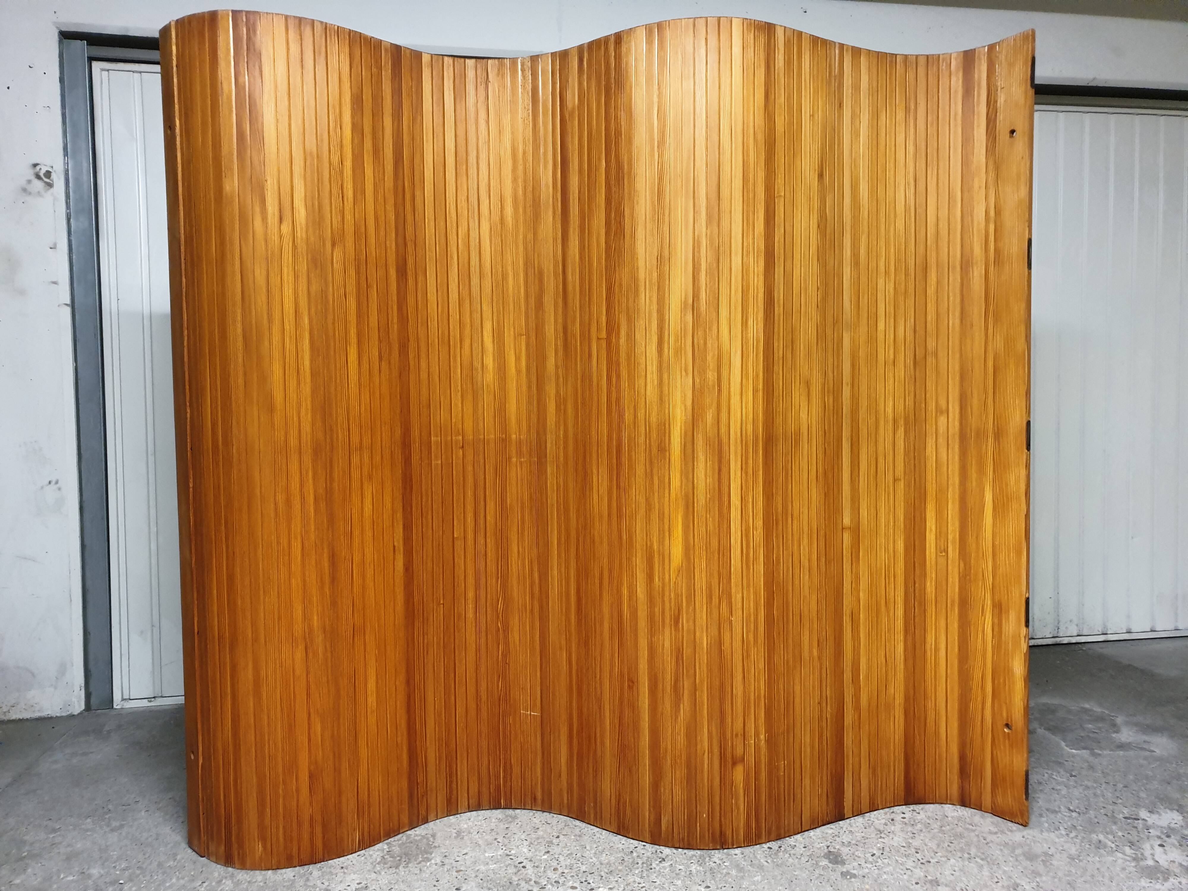 Art-deco boat screen Pitchpin 1940