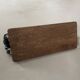 Vintage wooden and ceramic tray