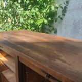 Double filing cabinet, curtain cabinet