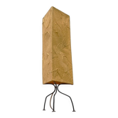 Lampe de table en papier tripode du milieu du siècle