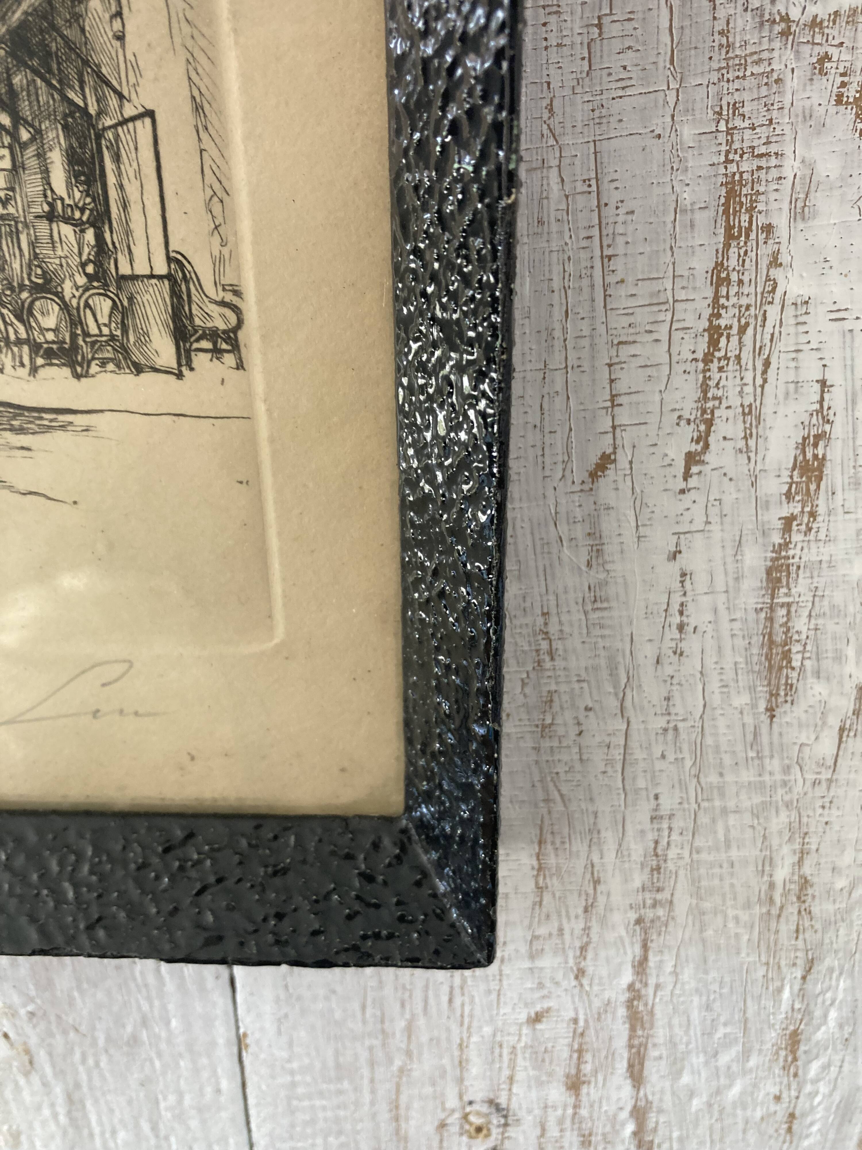 Old illustration of Montmartre