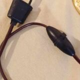 Art deco/nouveau tassel lamp