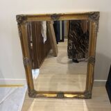 Large bronze gold decorative mirror