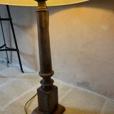 Lampe pied bois