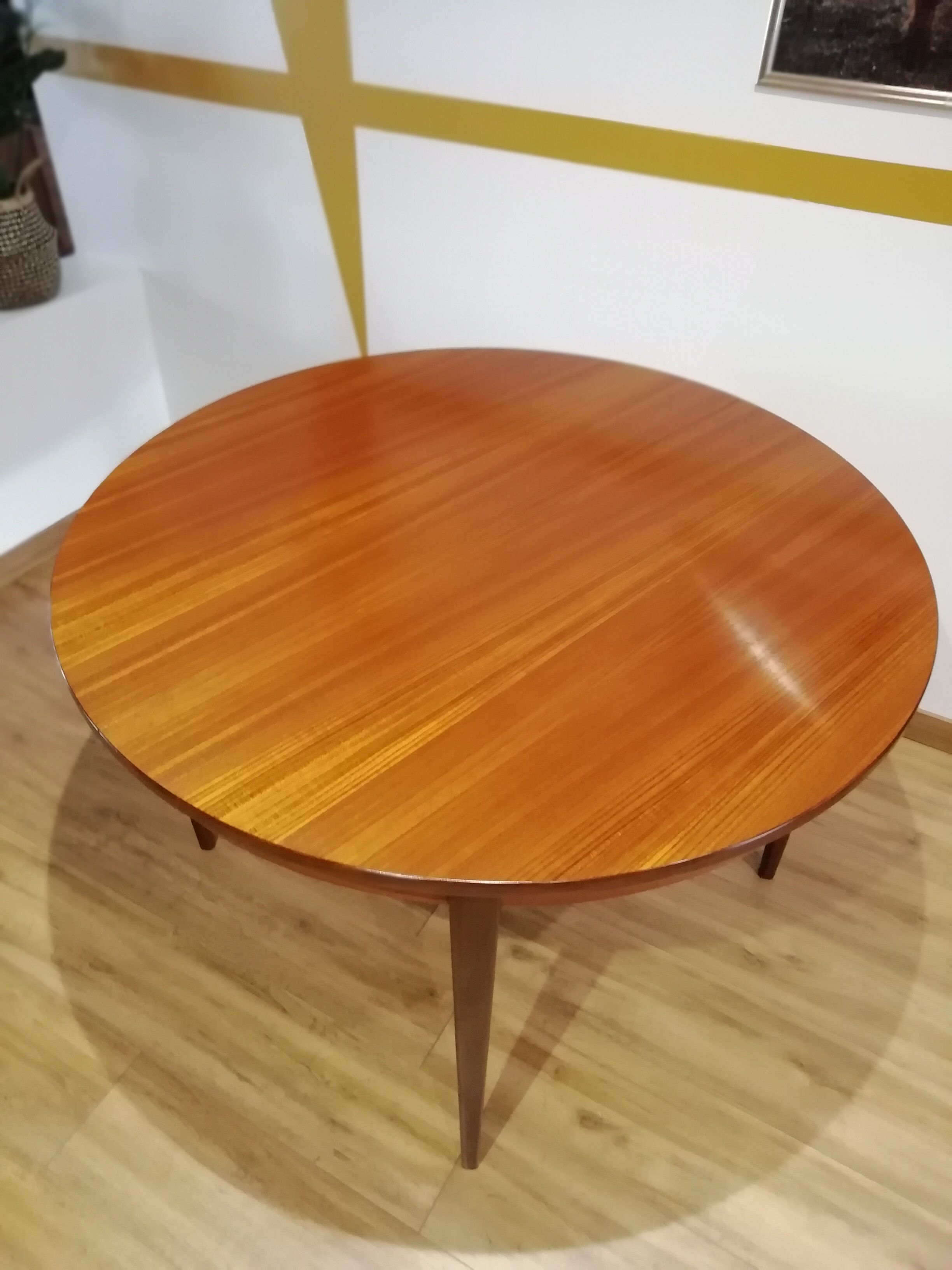 Scandinavian design vintage dining table