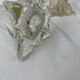 Pair of large glass soliflore vase