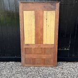 Directoire mirror or overmantel, stuccoed and painted wood, early 19th century.