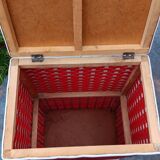 Vintage storage chest or laundry basket