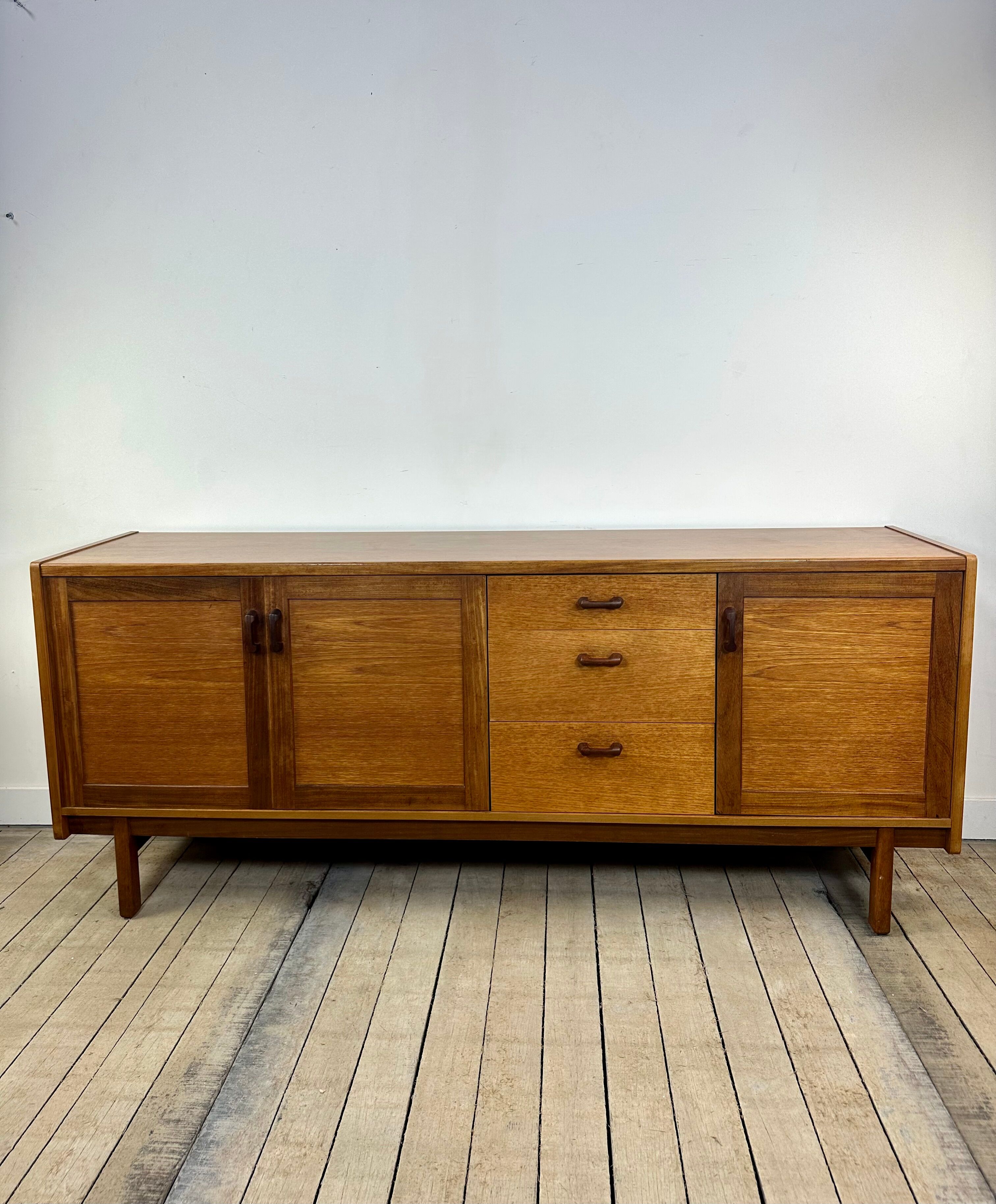 Vintage Scandinavian teak sideboard 1970s