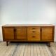 Vintage Scandinavian teak sideboard 1970s