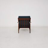 Scandinavian modern, teak lounge chair, Denmark, 1960’s
