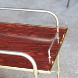 Desserte mini-bar vintage doré