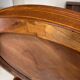 Impeccable 1950s round table in mahogany.